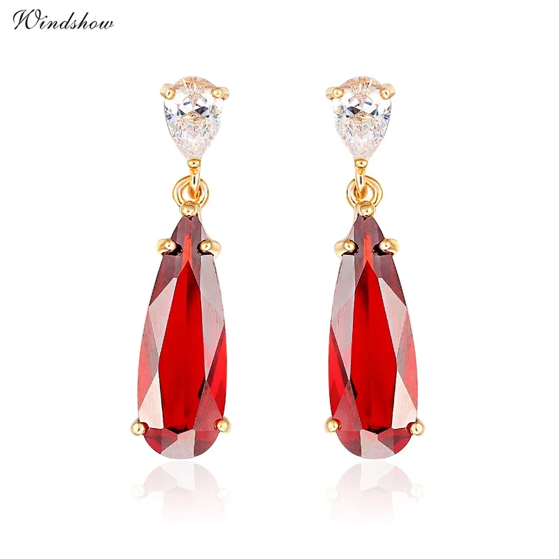 18K Yellow Gold Plated Pear Cut Zircon Teardrop Bowling Purple Amethyst Crystal Drop Dangle Earrings for Women Jewelry Bijoux
18K Yellow Gold Plated Pear Cut Zircon Teardrop Bowling Purple Amethyst Crystal Drop Dangle Earrings for Women Jewelry Bijoux