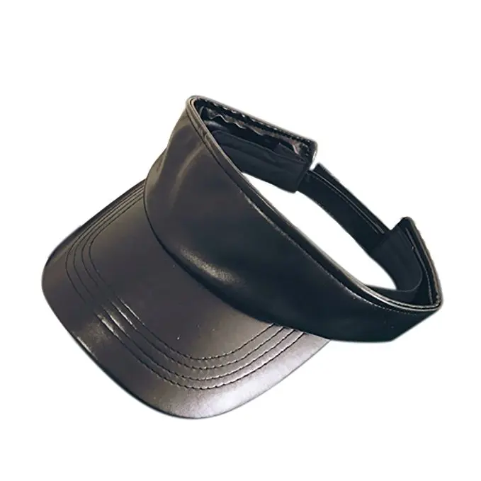 2017 Summer Fashion PU Plain Sun Visor Hat Faux Leather Sport Cap Golf Tennis Adjustable Empty Top Cap For Women And Men
2017 Summer Fashion PU Plain Sun Visor Hat Faux Leather Sport Cap Golf Tennis Adjustable Empty Top Cap For Women And Men