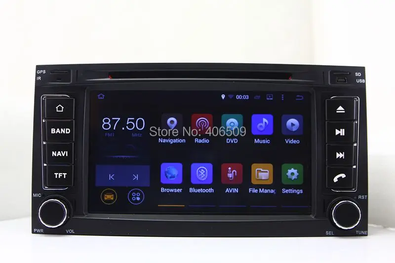 Android 9 0 автомобильный DVD плеер для Volkswagen VW Touareg 2002 2010 с GPS навигацией Радио BT USB WIFI