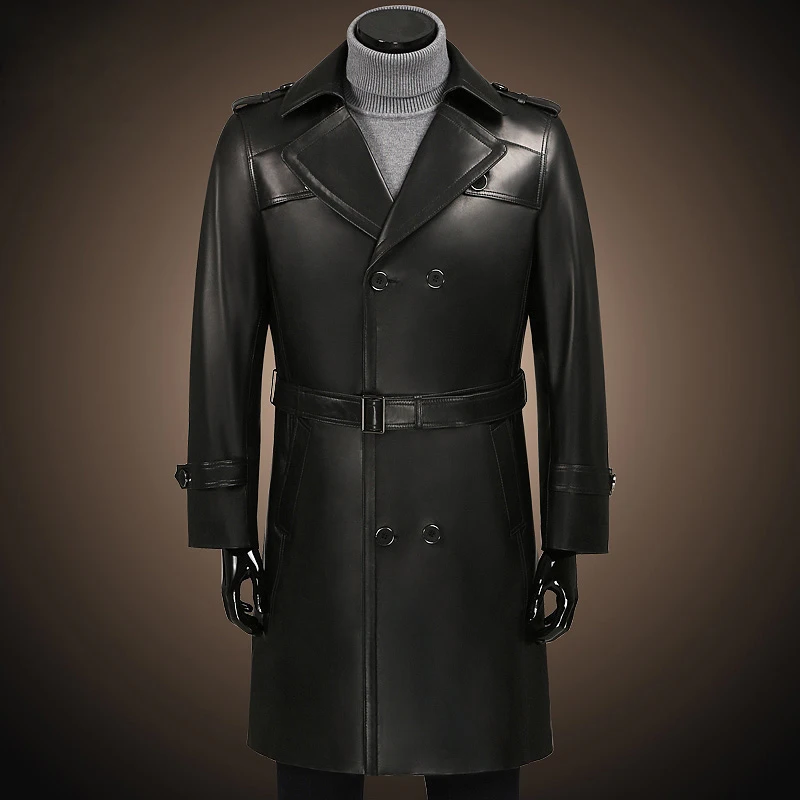men genuine leather jacket man sheepskin jackets long fashion genuine leather outerwear mens leather clothing double breasted
men genuine leather jacket man sheepskin jackets long fashion genuine leather outerwear mens leather clothing double breasted