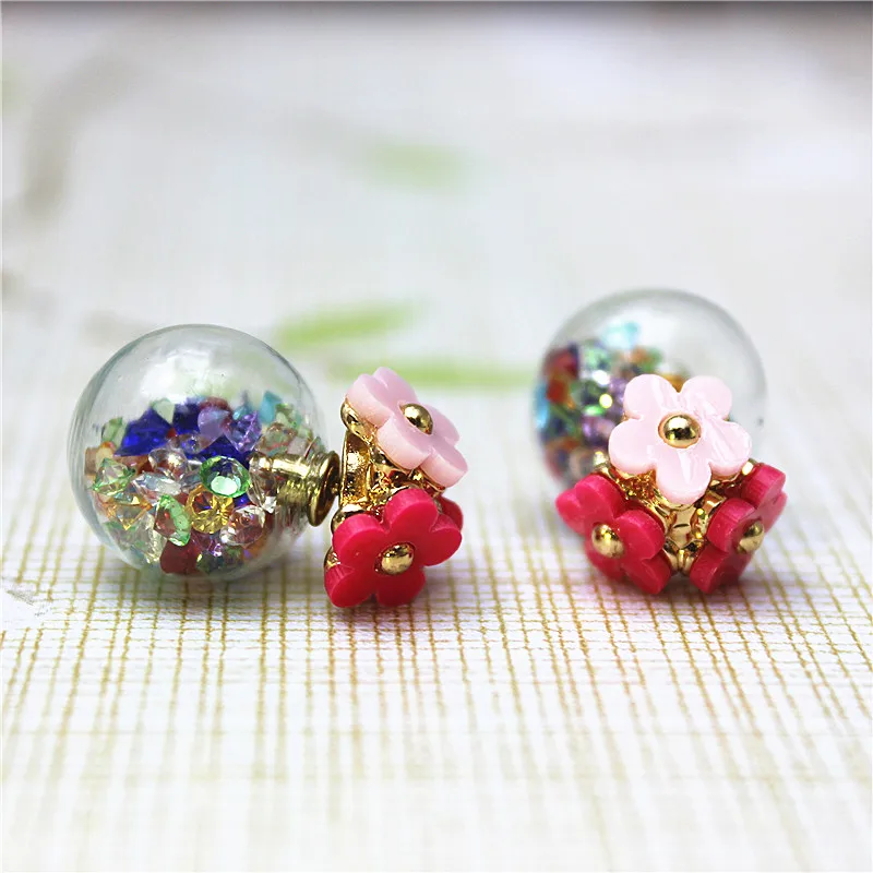 New summer style design fashion brand jewelry metal flower earrings for women glass beads crystal stud earrings
New summer style design fashion brand jewelry metal flower earrings for women glass beads crystal stud earrings