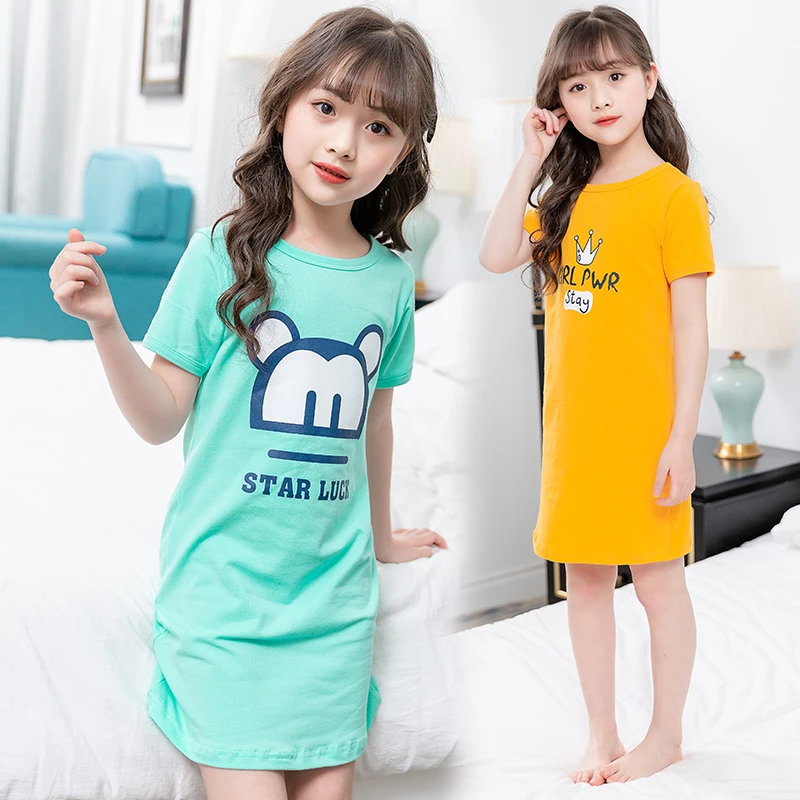 Girls Princess Nightgowns Summer Short Sleeve Beautiful Japanese Cartoon Nightdress Pajama Sleepwear Children Kid Girl Nightgown
Girls Princess Nightgowns Summer Short Sleeve Beautiful Japanese Cartoon Nightdress Pajama Sleepwear Children Kid Girl Nightgown