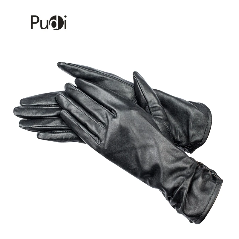 PUDI GL809 Women's Genuine Leather black gloves 2018 Winter new Fashion brand real sheep leather Gloves
PUDI GL809 Women's Genuine Leather black gloves 2018 Winter new Fashion brand real sheep leather Gloves