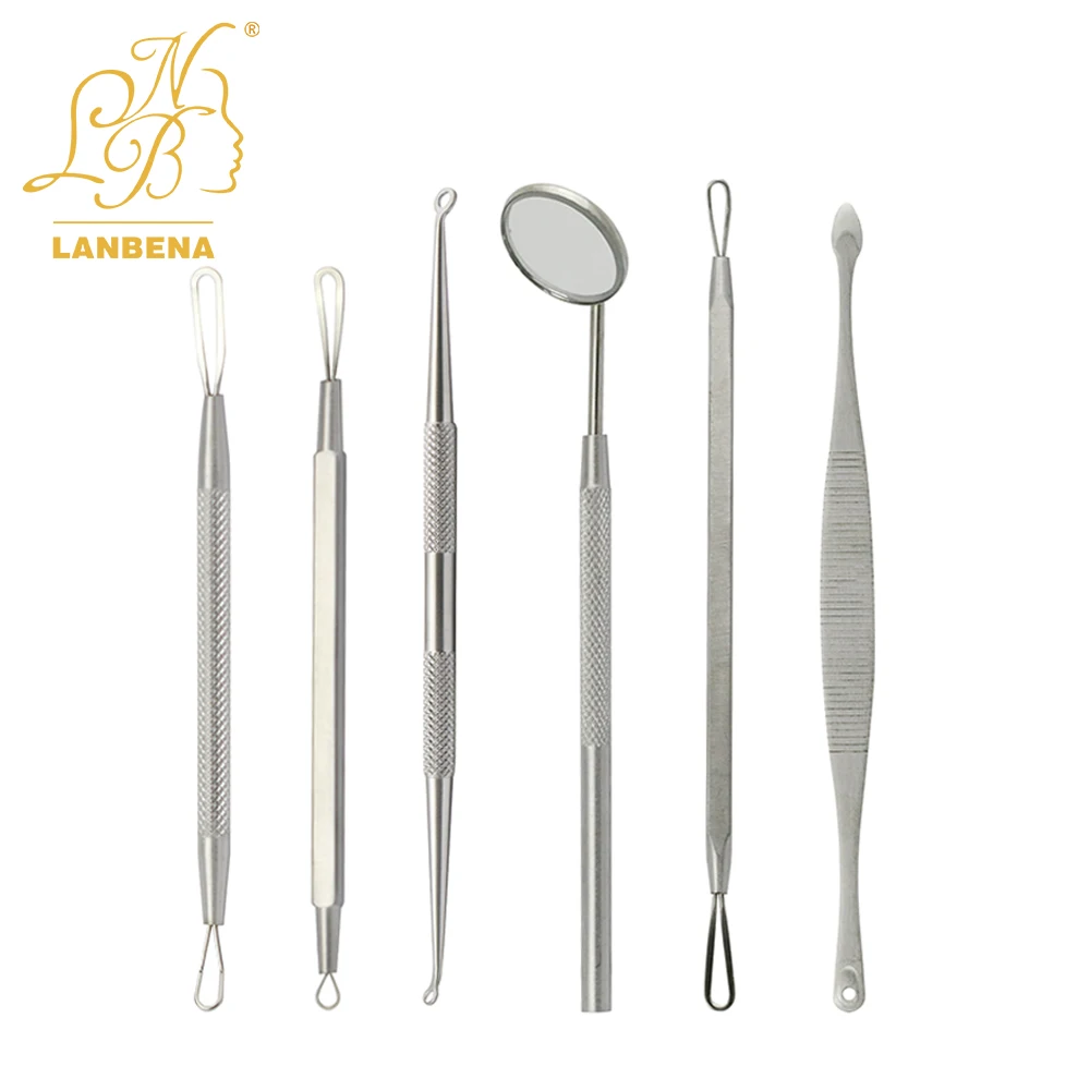 LANBENA 6 PCS Pimple Needle Acne Needl Acne Removal Needle Blackhead Remover Acne Treatment Black Mask Acne Remover Skin Care
LANBENA 6 PCS Pimple Needle Acne Needl Acne Removal Needle Blackhead Remover Acne Treatment Black Mask Acne Remover Skin Care