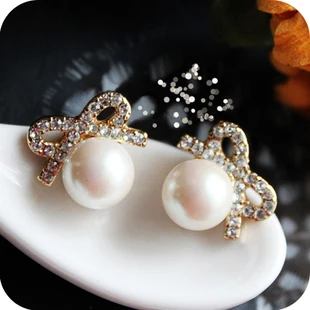 $10 (mix order) Free Shipping Vintage Crystal Bow Pearl Earrings Explosion Models E2189 8g
$10 (mix order) Free Shipping Vintage Crystal Bow Pearl Earrings Explosion Models E2189 8g