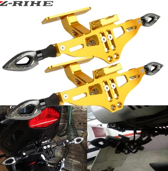FOR Kawasaki Ninja 300 EX300 Z300 NINJA Z250 NINJA 650R ER6N CNC Motorcycle License Plate Bracket Holder LED Turn Signal light
FOR Kawasaki Ninja 300 EX300 Z300 NINJA Z250 NINJA 650R ER6N CNC Motorcycle License Plate Bracket Holder LED Turn Signal light