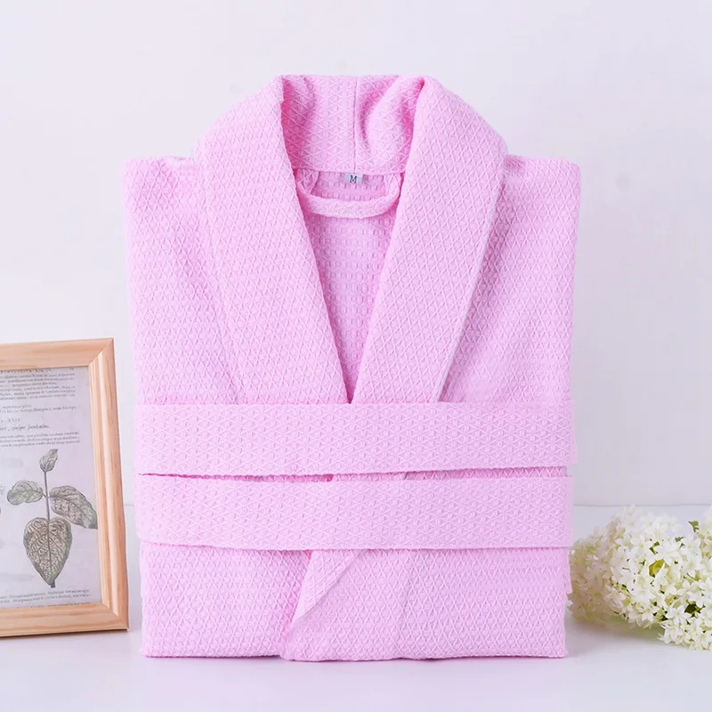 Bathrobe Women Waffle 100% Cotton Female Summer Bath Robe Women's Pajamas Home Couple Absorbent Robe Breathable Long Sleeves
Bathrobe Women Waffle 100% Cotton Female Summer Bath Robe Women's Pajamas Home Couple Absorbent Robe Breathable Long Sleeves