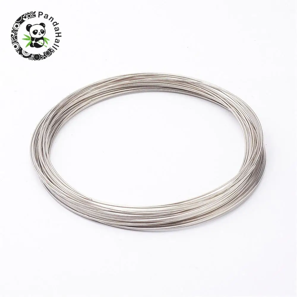 Steel Necklace Memory Wire for Necklaces Making,about 11.5CM in diameter, Wire: 1.0mm, about 250 circles/1000g
Steel Necklace Memory Wire for Necklaces Making,about 11.5CM in diameter, Wire: 1.0mm, about 250 circles/1000g