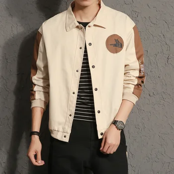 Spring autumn new arrival men's jacket Korean fashion casual print brand clothing designer plus size 5XL male black jackets
Spring autumn new arrival men's jacket Korean fashion casual print brand clothing designer plus size 5XL male black jackets