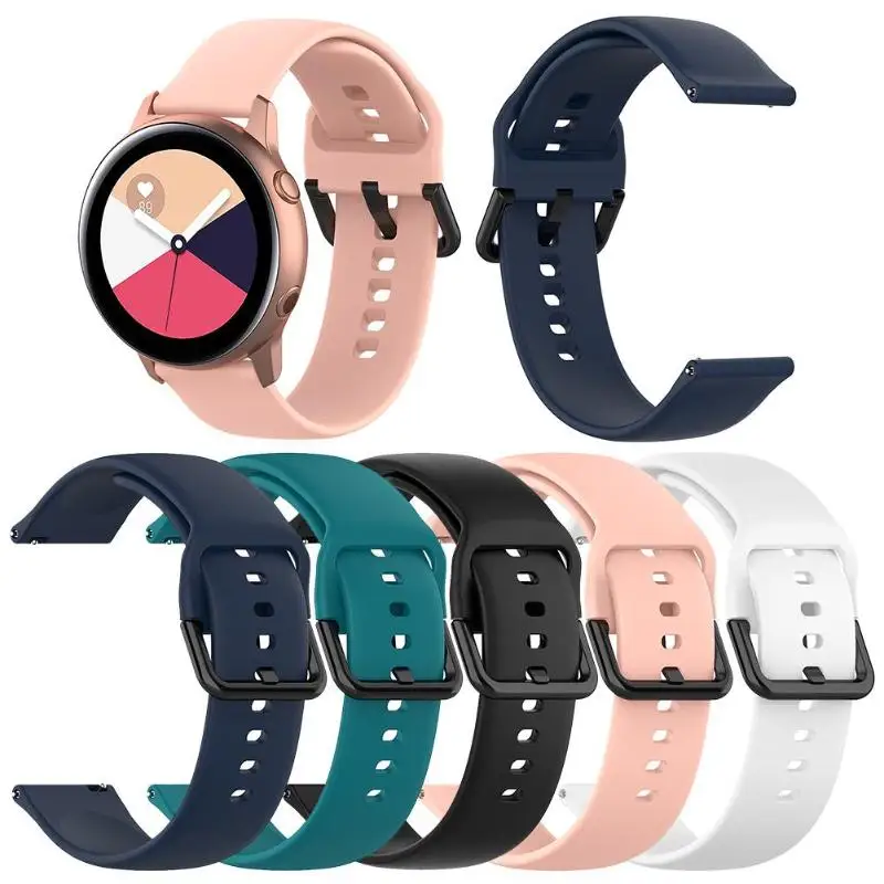5 Colors Silicone Watch Band Bracelet for R500 Smart Watch Replacement Strap for Samsung Galaxy Watch Active R500 L/S Sizes
5 Colors Silicone Watch Band Bracelet for R500 Smart Watch Replacement Strap for Samsung Galaxy Watch Active R500 L/S Sizes
