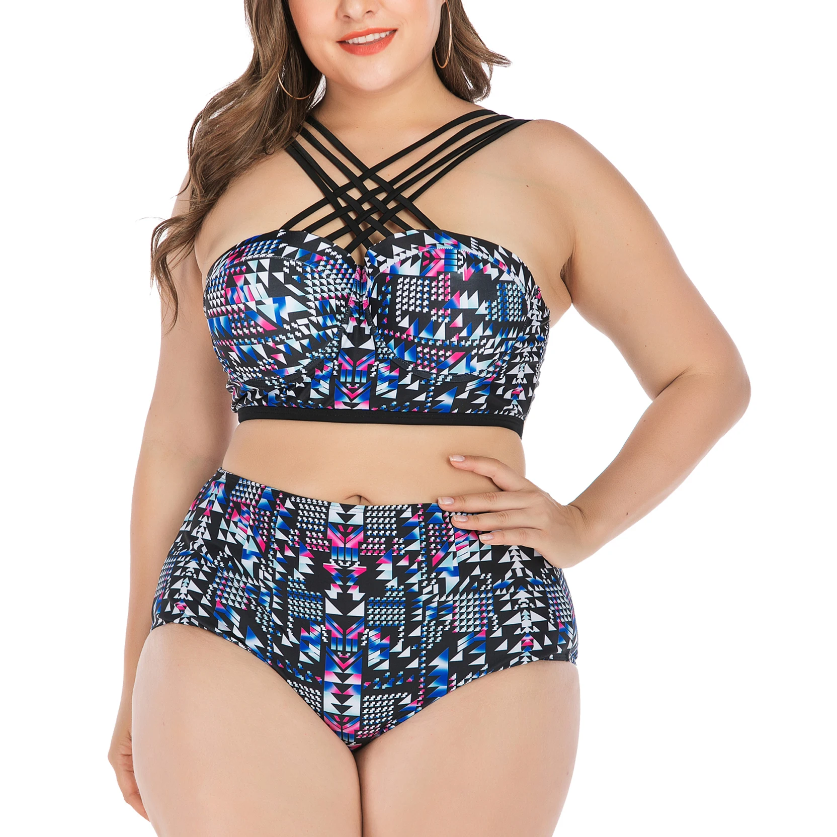 Fat MM Sexy Bikini Swimsuit 2019 New Women Bikini Backless Swimwear Beach Wear plus size women swimwear 4XL Biquini
Fat MM Sexy Bikini Swimsuit 2019 New Women Bikini Backless Swimwear Beach Wear plus size women swimwear 4XL Biquini