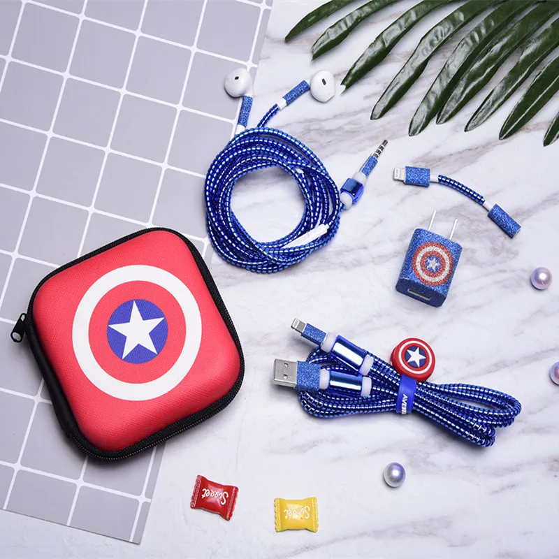 Cartoon USB Cable Earphone Protector Set With Earphone Box Cable Winder Stickers Spiral Cord Protector For iphone 5 6 7 8plus
Cartoon USB Cable Earphone Protector Set With Earphone Box Cable Winder Stickers Spiral Cord Protector For iphone 5 6 7 8plus
