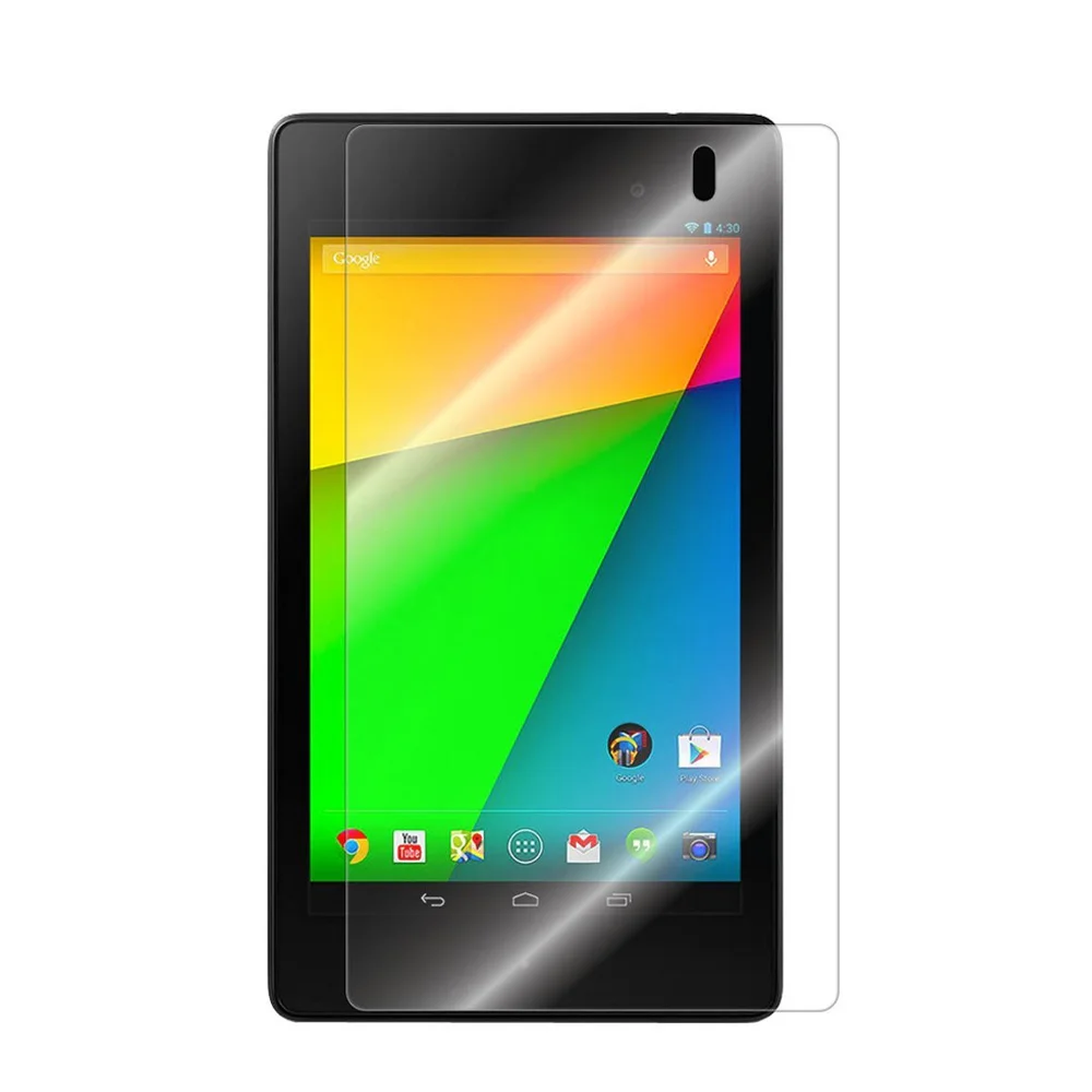 

2pcs/Lot Clear Crystal Front LCD Screen Protector Film Protection Guard For Google Nexus 7 2013 2nd Gen + Dry Cloth