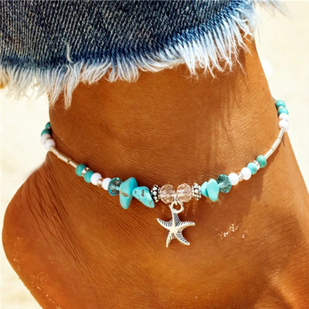Shell Anklet Beads Starfish Anklets For Women 2018 Vintage Handmade Sandal Statement Bracelet Foot Boho Jewelry
Shell Anklet Beads Starfish Anklets For Women 2018 Vintage Handmade Sandal Statement Bracelet Foot Boho Jewelry