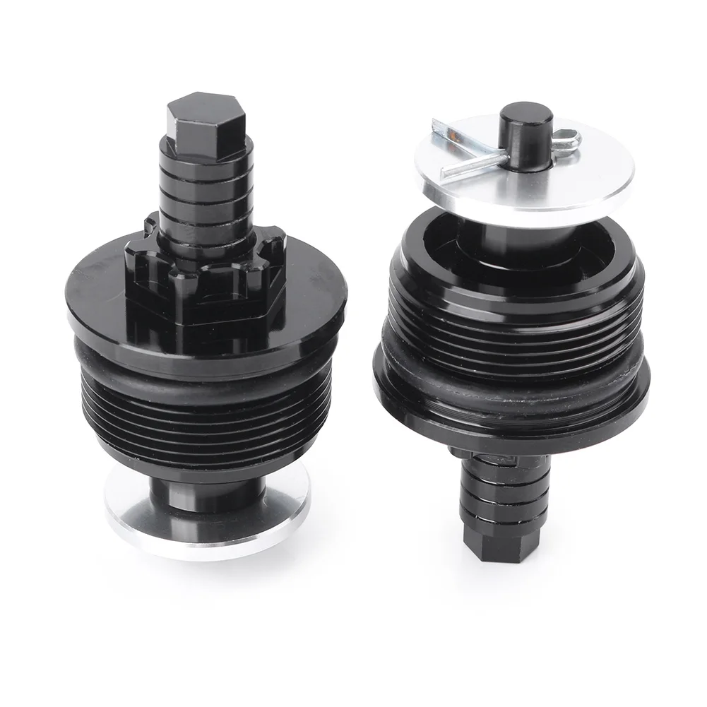 37MM CNC Aluminum Front shock absorber screw cover Cap Preload Adjusters Fork Bolts For Kawasaki Ninja 250R For CBR250 Alina-Shops