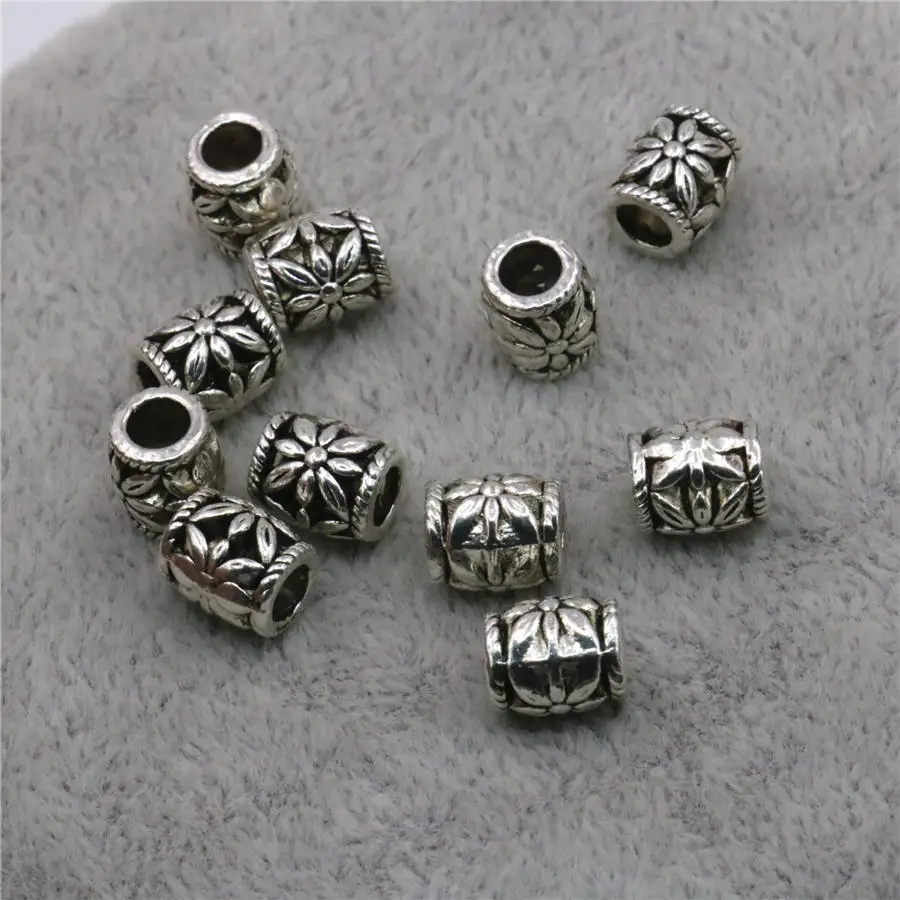 10PCS Separator Beads Tube Lucky DIY Loose Finding Accessories Copper Jewelry Making Design Bracelet Necklace Girls Gifts 7x8mm
10PCS Separator Beads Tube Lucky DIY Loose Finding Accessories Copper Jewelry Making Design Bracelet Necklace Girls Gifts 7x8mm