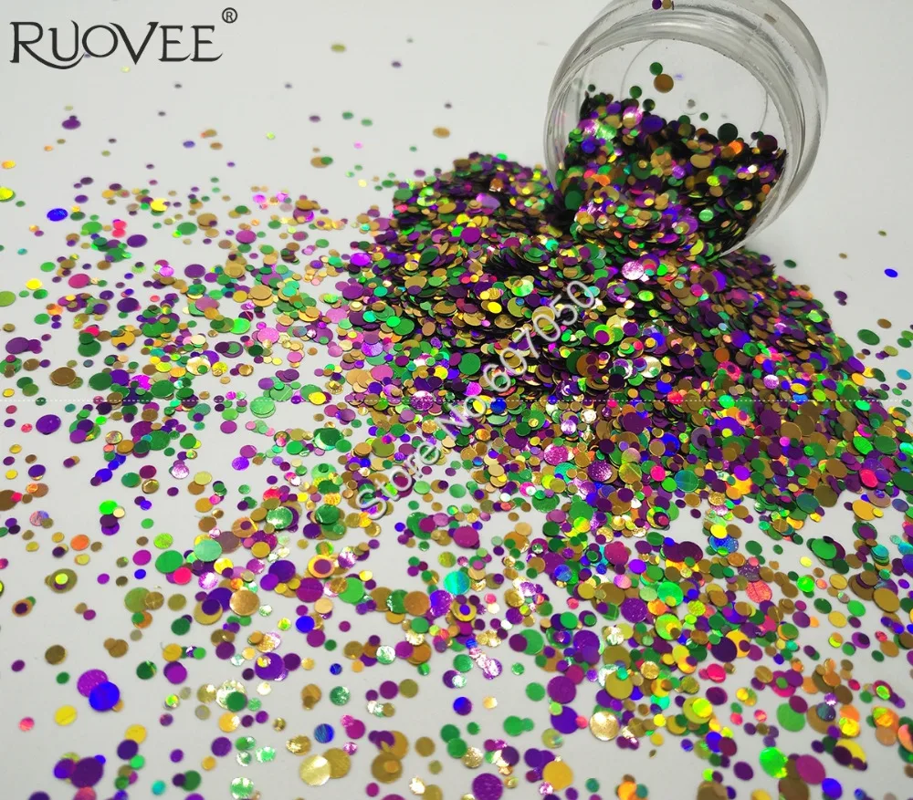 MRMX-015 Mix Round glitter Dot Shape Flake nail glitter powder for nail Gel polish, acrylic nails and Make up decoration
MRMX-015 Mix Round glitter Dot Shape Flake nail glitter powder for nail Gel polish, acrylic nails and Make up decoration