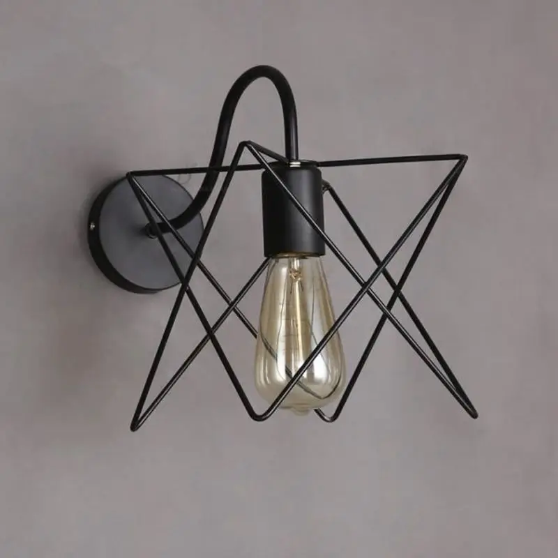 Hot Sale Vintage Iron Cage Wall Lamp Retro Loft Corridor Stairs Lamp Light Bathroom Bathroom Wall Lights Fixture Arandela
Hot Sale Vintage Iron Cage Wall Lamp Retro Loft Corridor Stairs Lamp Light Bathroom Bathroom Wall Lights Fixture Arandela