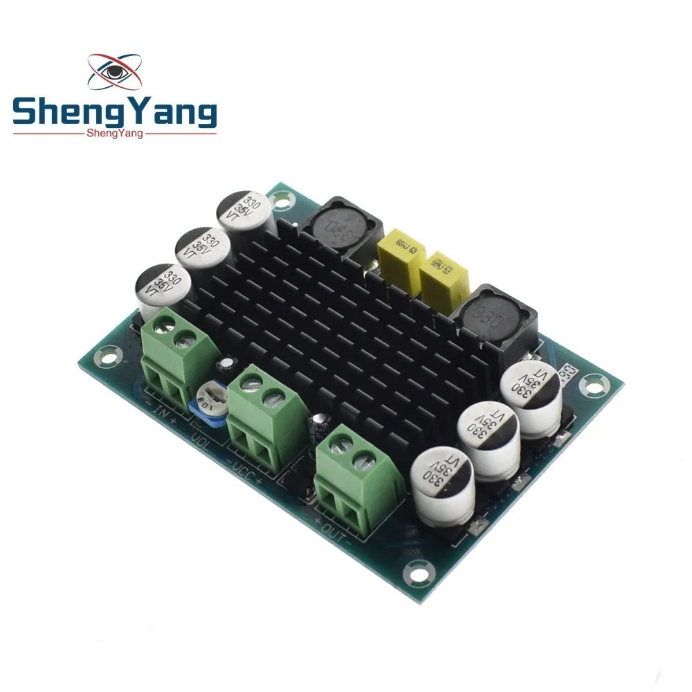 ShengYang TPA3116 D2 TPA3116DA DC 12V 24V 100W Mono Channel Digital Power Audio Amplifier Board TPA3116D2 Large Capacity Board
ShengYang TPA3116 D2 TPA3116DA DC 12V 24V 100W Mono Channel Digital Power Audio Amplifier Board TPA3116D2 Large Capacity Board