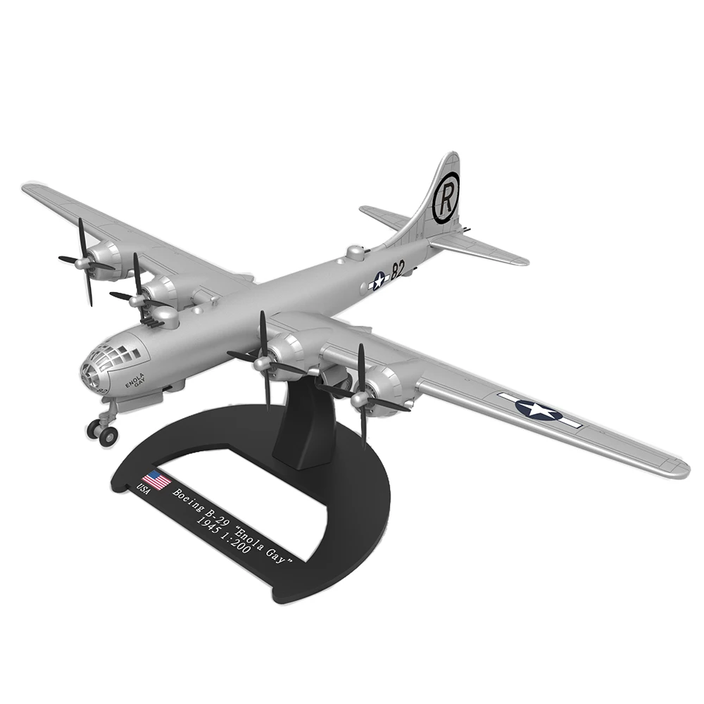 1/200 Scale Diecast Plane Boeing B-29 Superfortress heavy bomber - Aircraft Model Hot Sell Airplane Toy for Gift Collecttion
1/200 Scale Diecast Plane Boeing B-29 Superfortress heavy bomber - Aircraft Model Hot Sell Airplane Toy for Gift Collecttion