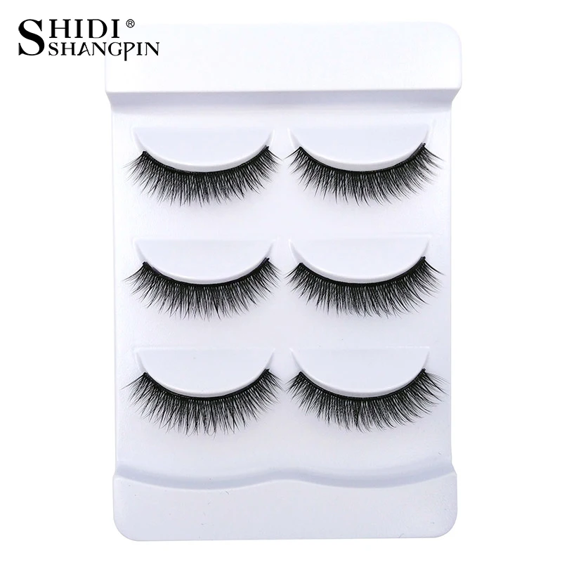 New 3 Pairs 3d eyelashes natural false eyelashes thick makeup soft eye lashes for eyelash extension makeup tools 106
New 3 Pairs 3d eyelashes natural false eyelashes thick makeup soft eye lashes for eyelash extension makeup tools 106