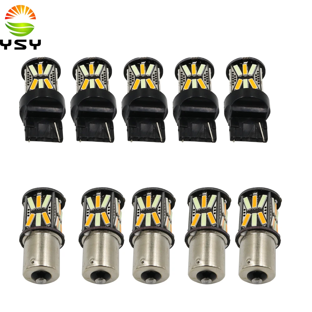 YSY 10pcs New BAU15S 1156 7440 31SMD 7020 LED Auto Bulb Turn Signal Tail Bulbs Brake Lights Daytime Lamp ICE blue/Amber 12V
YSY 10pcs New BAU15S 1156 7440 31SMD 7020 LED Auto Bulb Turn Signal Tail Bulbs Brake Lights Daytime Lamp ICE blue/Amber 12V