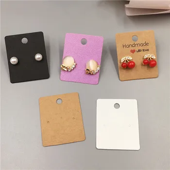Earring Display Card Earring Jewelry Kraft Paperboard Ladies Jewelry Ear Stud Eardrop Ear Accessory Favor Cards 5x4cm 100Pcs/Lot
Earring Display Card Earring Jewelry Kraft Paperboard Ladies Jewelry Ear Stud Eardrop Ear Accessory Favor Cards 5x4cm 100Pcs/Lot