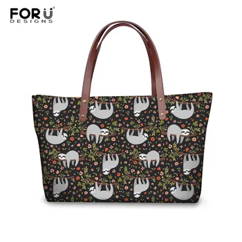 FORUDESIGNS Cute Sloth Women Handbag All match Handbag Lady Shoulder Bag Tote Crossbody Women Messenger Casual Beach Hangbags
FORUDESIGNS Cute Sloth Women Handbag All match Handbag Lady Shoulder Bag Tote Crossbody Women Messenger Casual Beach Hangbags