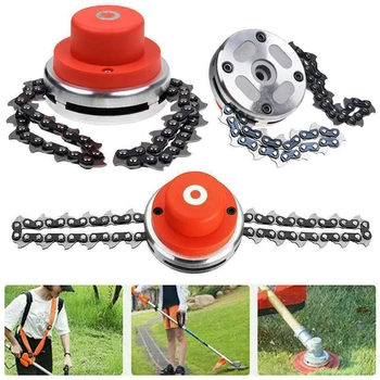 Lawn Mower Chain Grass Universal Trimmer Head Chain for Garden Grass Cutter Tools Spare Parts for Trimmer Garden Tools
Lawn Mower Chain Grass Universal Trimmer Head Chain for Garden Grass Cutter Tools Spare Parts for Trimmer Garden Tools