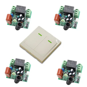 220V Wireless Remote Control Switch Wireless Light Switch Teleswitch 1CH 1 CH 10A Receiver Transmitter Learning Code 315/433Mhz
220V Wireless Remote Control Switch Wireless Light Switch Teleswitch 1CH 1 CH 10A Receiver Transmitter Learning Code 315/433Mhz