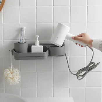 Bathroom Wall-Mounted Suction Cup Hair Dryer Holder Shelf Stand Comb Rack PP Storage Organizer Strong Sucker Drop Shipping
Bathroom Wall-Mounted Suction Cup Hair Dryer Holder Shelf Stand Comb Rack PP Storage Organizer Strong Sucker Drop Shipping