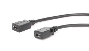 10pcs/lot 25cm USB 2.0 Micro 5pin 5p Female to female Socket Short Extension adapter Cable
10pcs/lot 25cm USB 2.0 Micro 5pin 5p Female to female Socket Short Extension adapter Cable