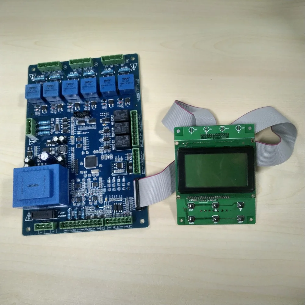 0~5Vdc Signal 220V or 380V Input Power With RS485 Communication Function Thyristor Control Board + LCD Module
0~5Vdc Signal 220V or 380V Input Power With RS485 Communication Function Thyristor Control Board + LCD Module