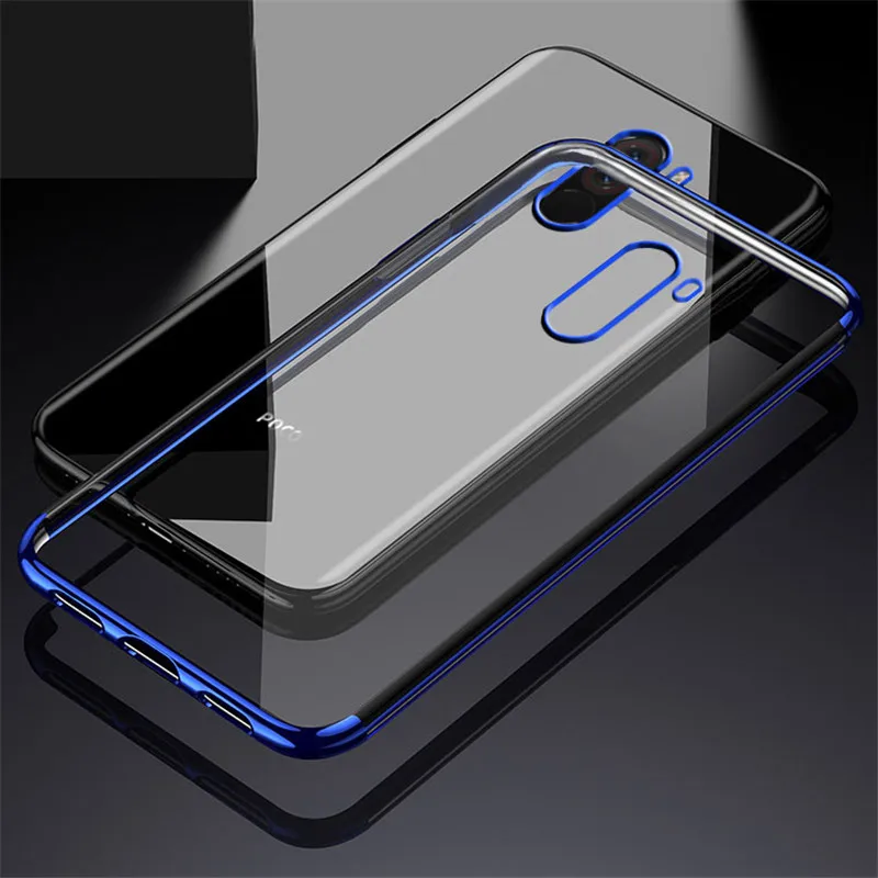 for Xiaomi Pocophone F1 Case Cover Soft Transparent Plating TPU Back Cover Case for Pocophone F1 Poco F1 cases
for Xiaomi Pocophone F1 Case Cover Soft Transparent Plating TPU Back Cover Case for Pocophone F1 Poco F1 cases
