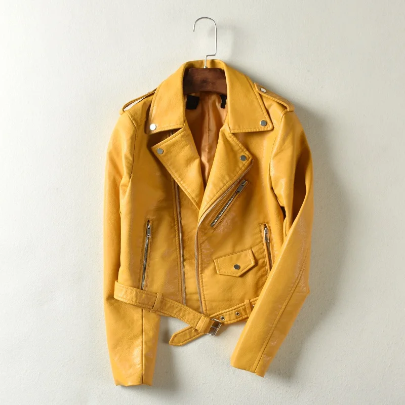 Spring Jacket Women Pu Leather Jacket Women Fashion Jackets Trendy Motor Jackets Street Wear Short Outwear Plus Size
Spring Jacket Women Pu Leather Jacket Women Fashion Jackets Trendy Motor Jackets Street Wear Short Outwear Plus Size