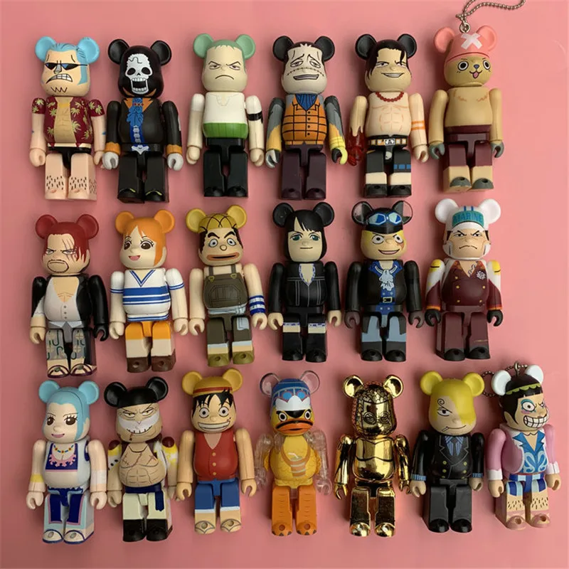Bearbrick Gloomy Be@rbrick BB Cosplay ONE PIECE Monkey D. Luffy Roronoa Zoro Sanji Nami PVC Action Figure Collectible Model Toy
Bearbrick Gloomy Be@rbrick BB Cosplay ONE PIECE Monkey D. Luffy Roronoa Zoro Sanji Nami PVC Action Figure Collectible Model Toy