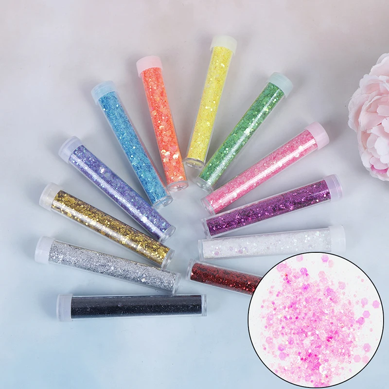 2pcs 12 Colors 3.5g Sequin/Glitter Filler Clear/Fluffy Slime Box Toys For Children Charms Modeling Clay DIY Kit Accessories Gift
2pcs 12 Colors 3.5g Sequin/Glitter Filler Clear/Fluffy Slime Box Toys For Children Charms Modeling Clay DIY Kit Accessories Gift
