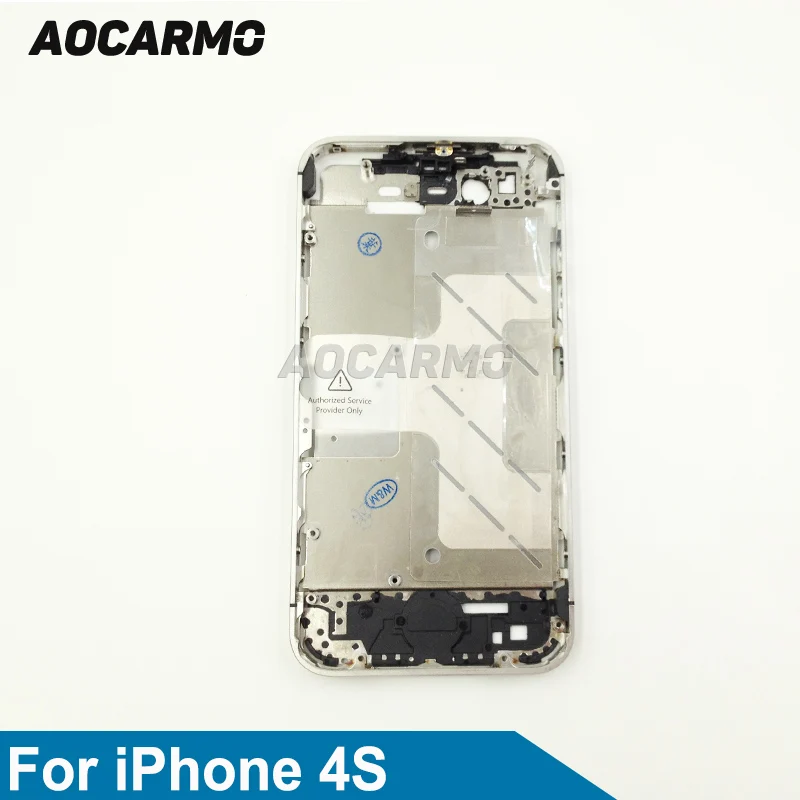 Aocarmo Metal Silver Middle Frame Bezel Housing Plate Board With Battery Sticker For iPhone 4S
Aocarmo Metal Silver Middle Frame Bezel Housing Plate Board With Battery Sticker For iPhone 4S
