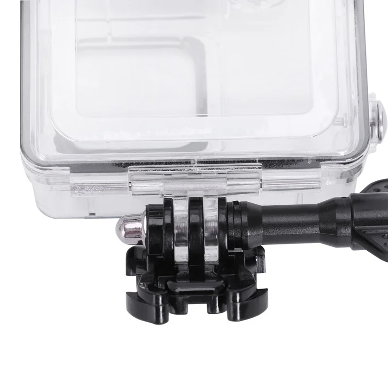 Водонепроницаемый корпус для Gopro Hero7 White and Silver защитный чехол подводного
