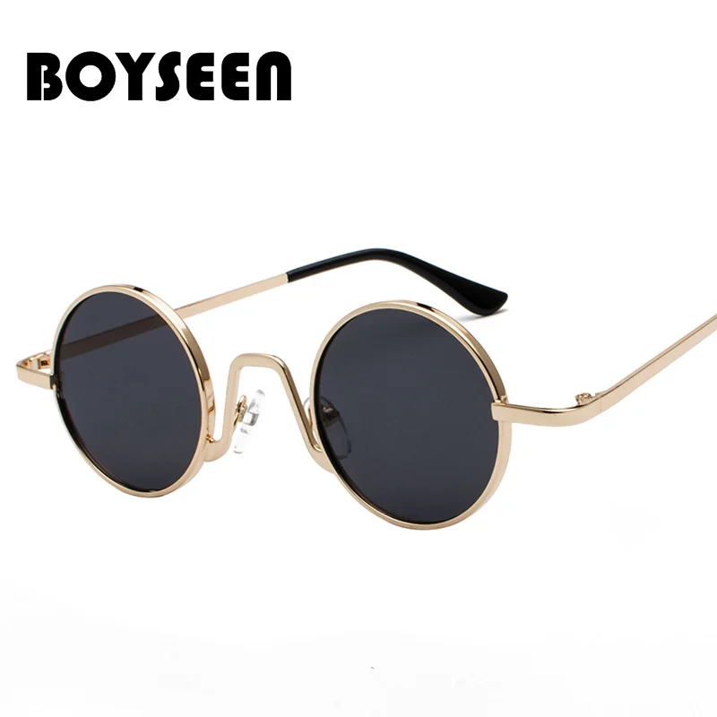 BOYSEEN Steampunk round Sunglasses women vintage brand design retro men ladies Prince mirror UV400 3390
BOYSEEN Steampunk round Sunglasses women vintage brand design retro men ladies Prince mirror UV400 3390