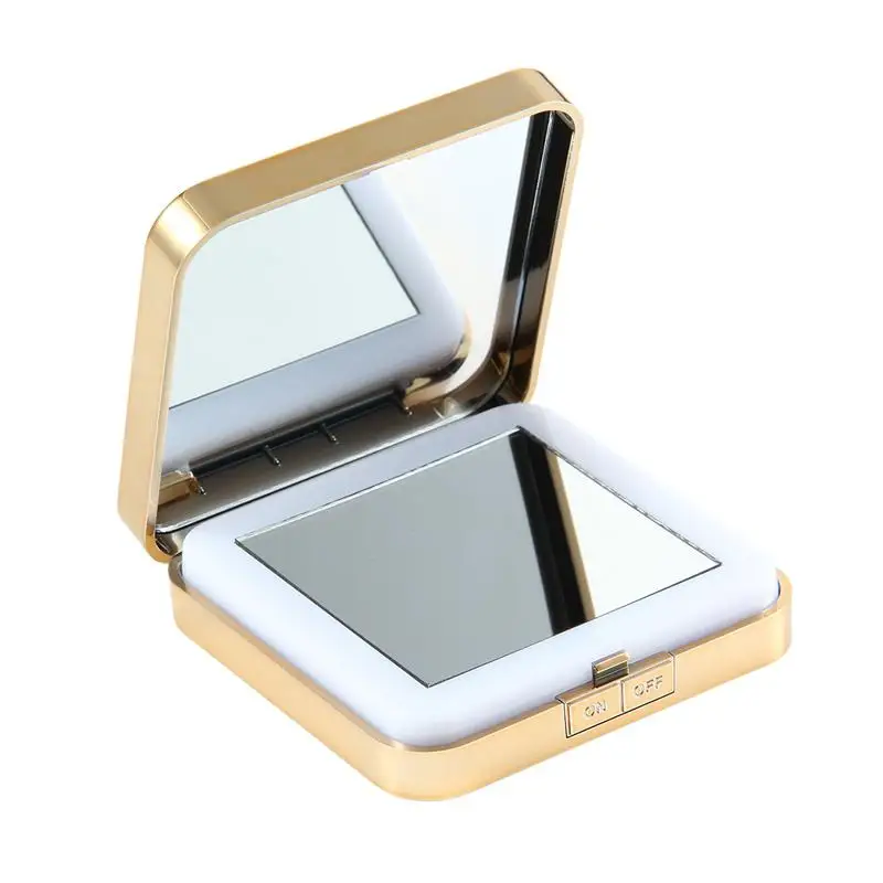 LED Makeup Mirror 3 color Light Portable Foldable Pocket Double Sides Mirrors 1X10X Cosmetic Normal Magnifying Adjustable
LED Makeup Mirror 3 color Light Portable Foldable Pocket Double Sides Mirrors 1X10X Cosmetic Normal Magnifying Adjustable