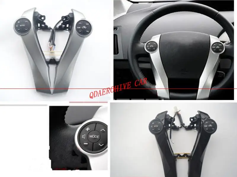 QDAEROHIVE multi-function steering wheel button cruise control switch for Toyota Prius / Prius C NEW
QDAEROHIVE multi-function steering wheel button cruise control switch for Toyota Prius / Prius C NEW