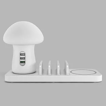 3 USB Ports Charging Bracket 5V 3A Fast Charger and 10W Wireless Charging Phone Stand Plug US EU Travel Adapter for Smartphone
3 USB Ports Charging Bracket 5V 3A Fast Charger and 10W Wireless Charging Phone Stand Plug US EU Travel Adapter for Smartphone