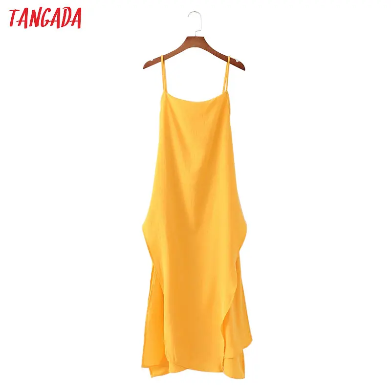 Tangada women korea chic summer dress spaghetti straps slash 2019 vintage ladies beach irregular dress vestidos 1D249
Tangada women korea chic summer dress spaghetti straps slash 2019 vintage ladies beach irregular dress vestidos 1D249