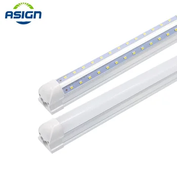 

LED Tube T8 20W AC110V 220V LED Fluorescent Light Tube 2000lm 2FT SMD2835 T8 Integrated V-shaped LED Lamp Warm White /Cold White