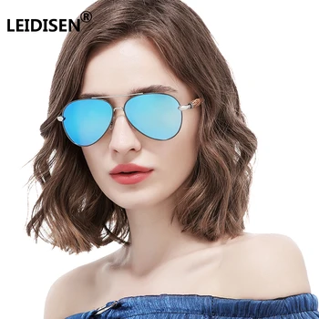 LEIDISEN 2018 Vintage Alloy Polarized Sunglasses Women Brand Design Mirror Luxury Glasses Men Retro Goggles Oculos De Sol UV400
LEIDISEN 2018 Vintage Alloy Polarized Sunglasses Women Brand Design Mirror Luxury Glasses Men Retro Goggles Oculos De Sol UV400