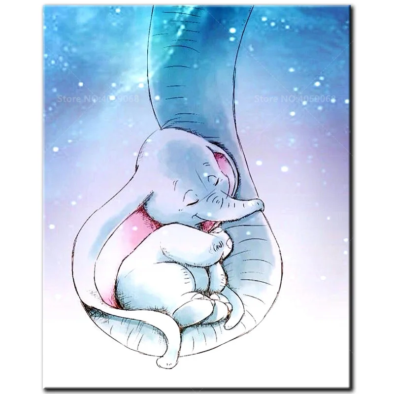 5D DIY Diamond painting Full Square/Round diamond embroidery sweet elephant Cross Stitch Rhinestone Mosaic Decoration A1108
5D DIY Diamond painting Full Square/Round diamond embroidery sweet elephant Cross Stitch Rhinestone Mosaic Decoration A1108