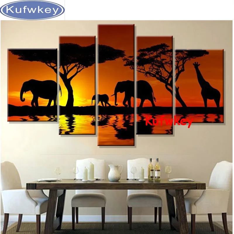 Africa DIY Diamond Embroidery,5D Diamond painting,Diamond mosaic,landscape,needlework,Crafts,Christmas,decor Elephant 5pcs/set
Africa DIY Diamond Embroidery,5D Diamond painting,Diamond mosaic,landscape,needlework,Crafts,Christmas,decor Elephant 5pcs/set