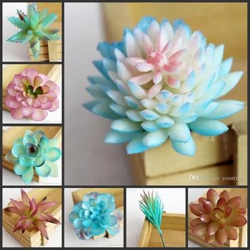 10Pcs 12 Style Colourful Artificial Flower Succulent Plants For Wedding Bouquet Party Decorations Flower Decoration 2017
10Pcs 12 Style Colourful Artificial Flower Succulent Plants For Wedding Bouquet Party Decorations Flower Decoration 2017