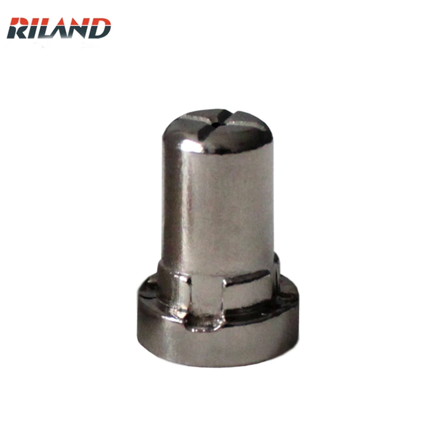 RILAND Inverter DC Plasma cutter accesories 10pcs PT31 torch consumables cutting electrode tips suitable for plasma cutting gun
RILAND Inverter DC Plasma cutter accesories 10pcs PT31 torch consumables cutting electrode tips suitable for plasma cutting gun